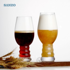 Sanzo Bar Kreatywny kształt półksiężyca Szklanka do piwa Szklanka soku Dostosowany rozmiar Szklanka do piwa Spersonalizowane szklanki do piwa