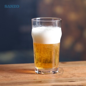 Sanzo 8 Oz Szklanka do piwa Dostosowana szklanka do piwa Imprezowa szklanka do piwa